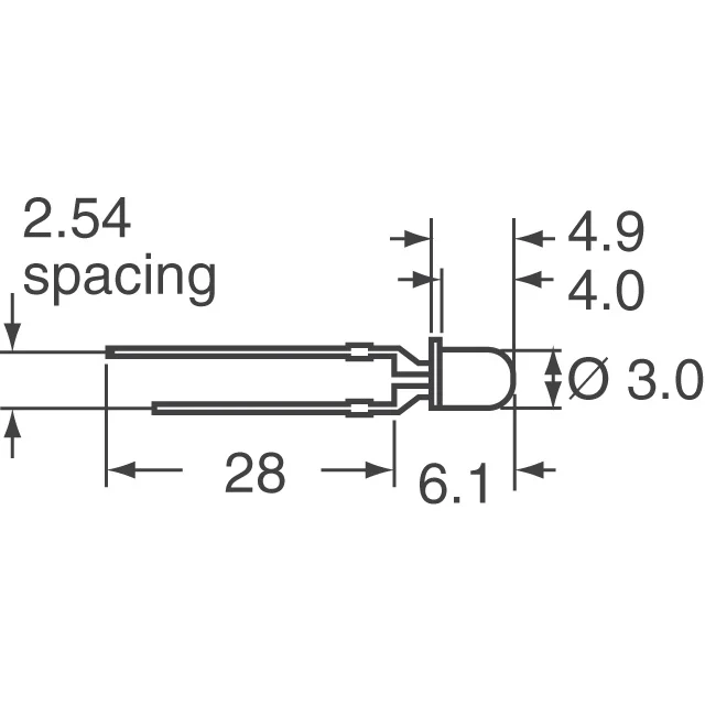 SFH 229 OSRAM Opto (ams OSRAM)  Sensori ottici - Fotodiodi